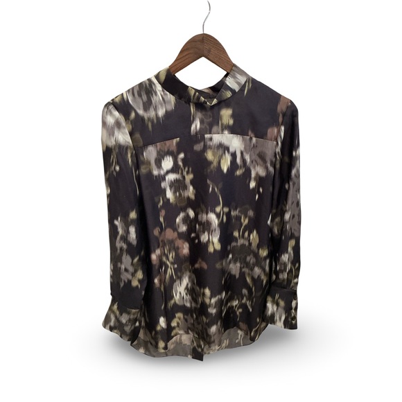 Vera Wang Black label gorgeous silky long tunic blouse - Picture 11 of 13